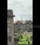 Incredible moment high winds strip roof of Ontario building