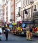Firefighters on scene in Mayfair area of London