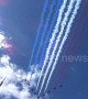Queen’s birthday: Red Arrows fly over Buckingham Palace