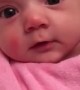 8-week-old baby says \