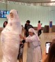 Virgin Mary wheeled around LAX