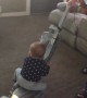 Kid Rides Vacuum like a Horse