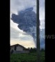 Massive ash cloud billows into air in North Sumatra following volcano's eruption