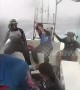 Thai fishermen battle through raging seas