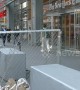 Pro-immigration art installation destroyed outside New York Times headquarters
