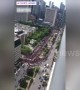 Watch as the humongous crowds gather in Toronto for the Raptors championship parade