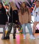 Candid moment as Little Mix get ready for show in London