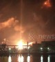 Fire burns through Philadelphia oil refinery causing massive explosion