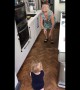 "What's happened to Grandma?" Toddler unmoved by twerking UK gran