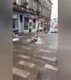 'Stirling water park open for business!' Severe rainfall sees high street completely submerged