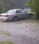 Insane hail storm caught on camera