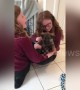 UK sisters burst into tears of joy when meeting new puppy for the first time