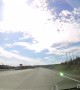 Dust Devil on Dashcam