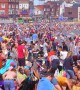 Tens of thousands flock to Scarborough to make most of UK heatwave