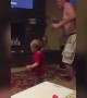 Little Boy only Dances when He has the Spotlight