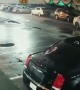 Floridian Caught Falling on Car