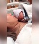 Born with attitude! Kentucky baby gives dad the middle finger at hospital