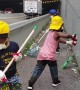 New York family take to the streets to clean up garbage