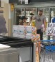 Anti Dairy Demonstration at Grocery Store
