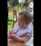 Baby's hilarious reaction to trying lemon for the first time