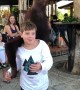 Adorable moment orangutan 'falls in love' with Australian boy at Indonesian zoo