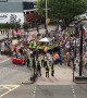 Police move in on Extinction Rebellion protesters blocking Bristol road