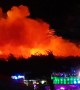 Forest Fire Surrounds Festival