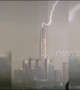 Huge lightning bolt strikes the tallest building in China’s Shenzhen