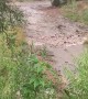 Flash Flood Fills Creek
