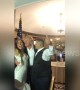 President Trump actually showed up to this New Jersey wedding
