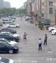 Alleged drunk man in Shanghai smashes several cars after girlfriend 'betrayed him'