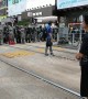 Standoff between police and protesters in Hong Kong's Yuen Long district
