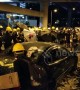 Hong Kong protesters smash up car in Yuen Long