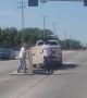 Good Samaritans Pick up Spilled Load
