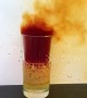 Watch what happens when sugar, nitric and sulphuric acid get together