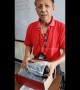 Filipino teacher breaks down in tears when pupils buy him a new pair of shoes
