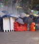 Hong Kong protesters hurl tear gas back at police in another day of violence