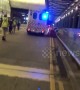 Hong Kong police chase after protesters following police vehicle vandalization at airport