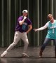 Mother-Son Duo Pull Off Epic Dance Moves At High School Talent Show
