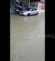Heavy rain in the Russian city of Sochi causes flooding