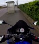 Motorcycle Avoids Car, Forced to Go Off-Road