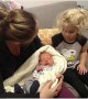 Girl\'s Reaction To Meeting Baby Brother Is Absolutely Adorable