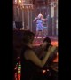 Hilarious old woman dances provocatively at karaoke night