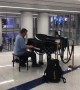 Random guy at Los Angeles airport plays lovely piano