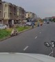 Child Rides into Middle of Busy Road