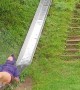 Rain Makes Steel Slide Extra Slippery