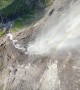 Drone Dives Down Narrow Norwegian Cliffs