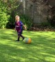 Footballer Tyke Takes Out the Camera