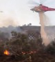 Firefighters attempt to contain Los Angeles brush fire