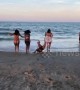 Hilarious fail when Virginia women attempt cinematic run into ocean but one ends up face-first in sand